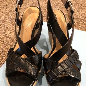 Antonio Melani Black wedges